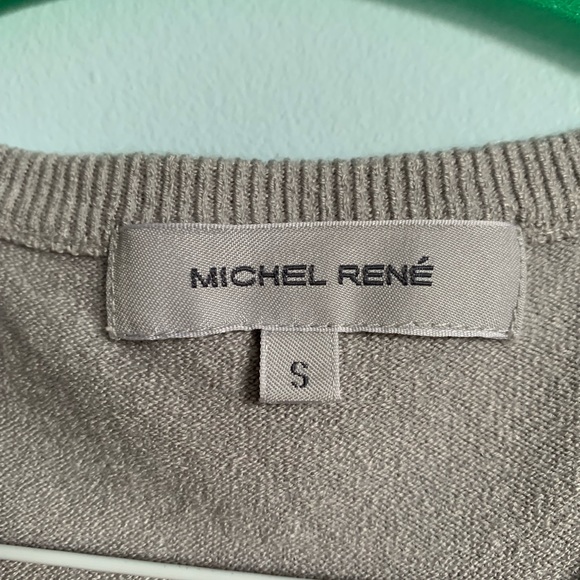 Michael Rene Embroidered Sweater Vest Size Small - Picture 4 of 5